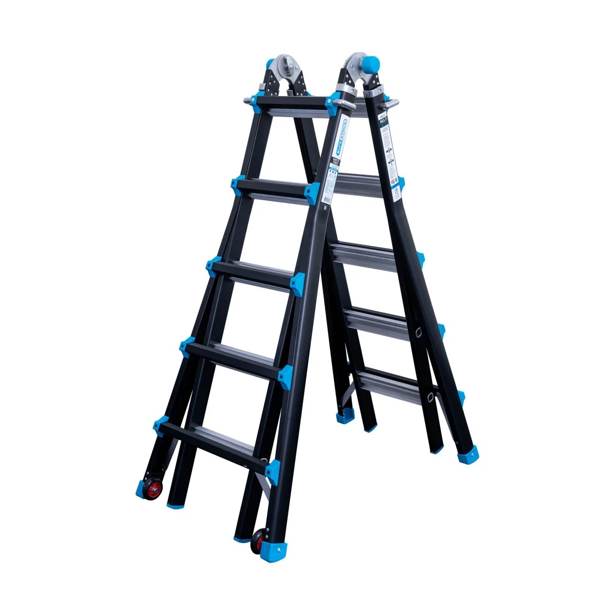 vouwladder 4×5 sports  lengte tot 525 cm  Eurostairs