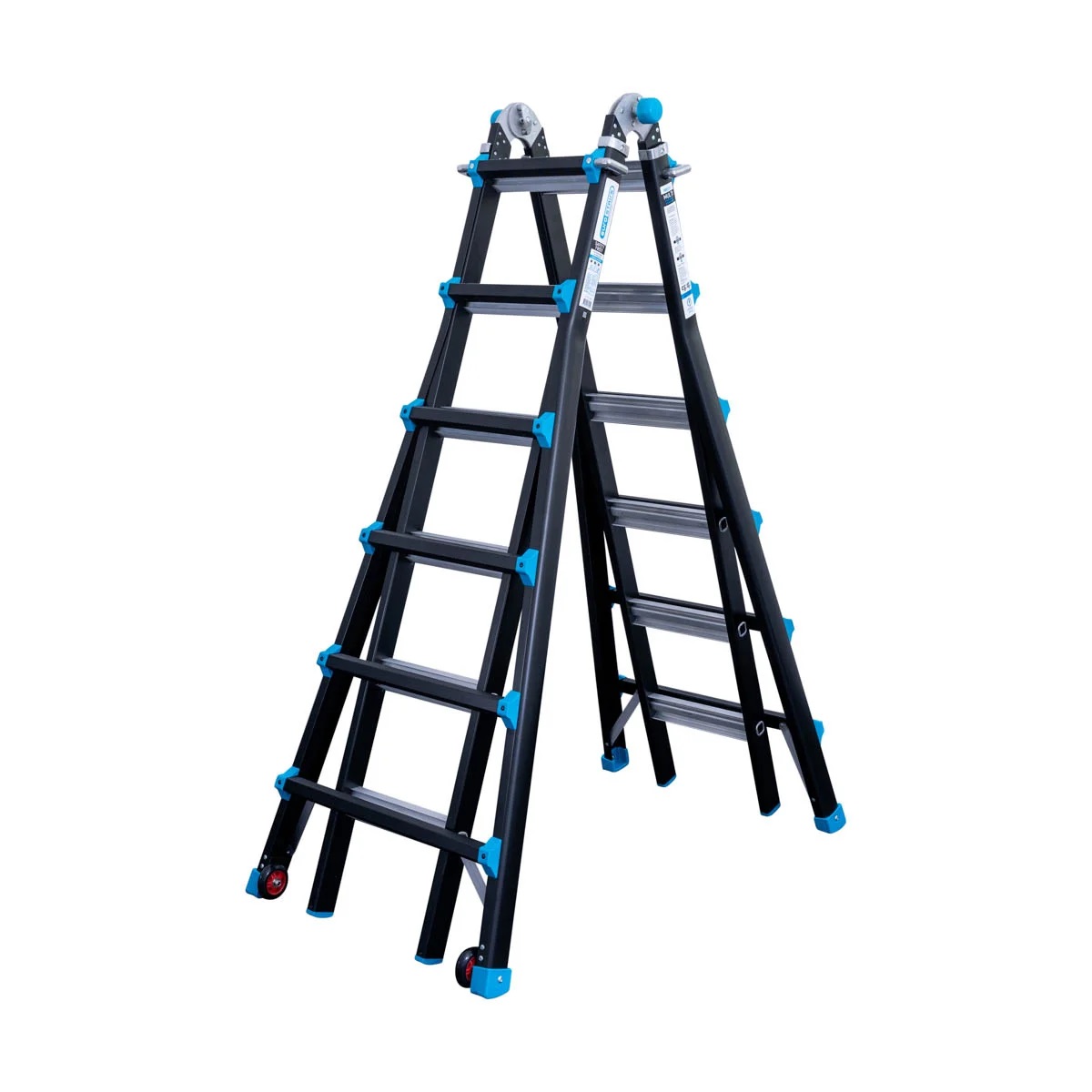 vouwladder 4×6 sports  lengte tot 635 cm  Eurostairs