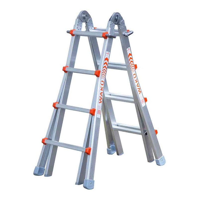 Wakü vouwladder 4×4 sports  lengte tot 420 cm