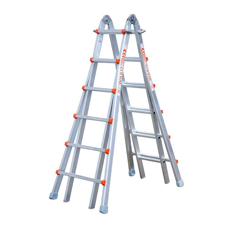 Wakü vouwladder 4×6 sports  lengte tot 640 cm